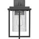 Adair 1 Light 14.13 inch Powder Coated Black Outdoor Wall Sconce